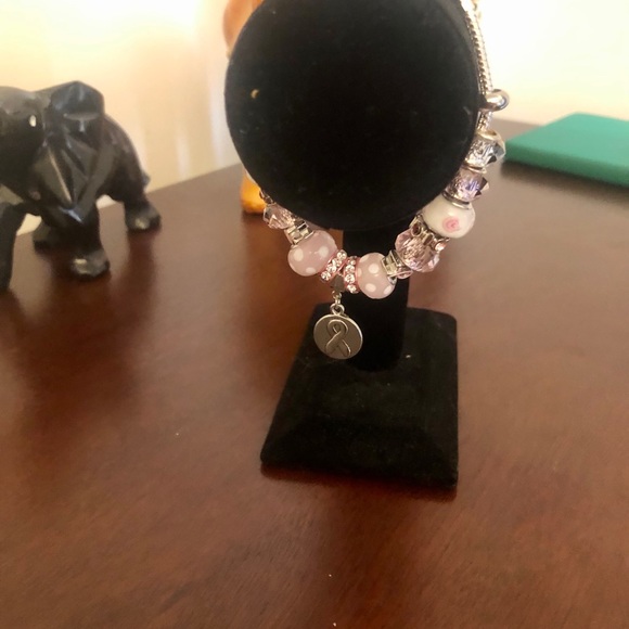 Breast Cancer Awareness Bracelet - Picture 4 of 4